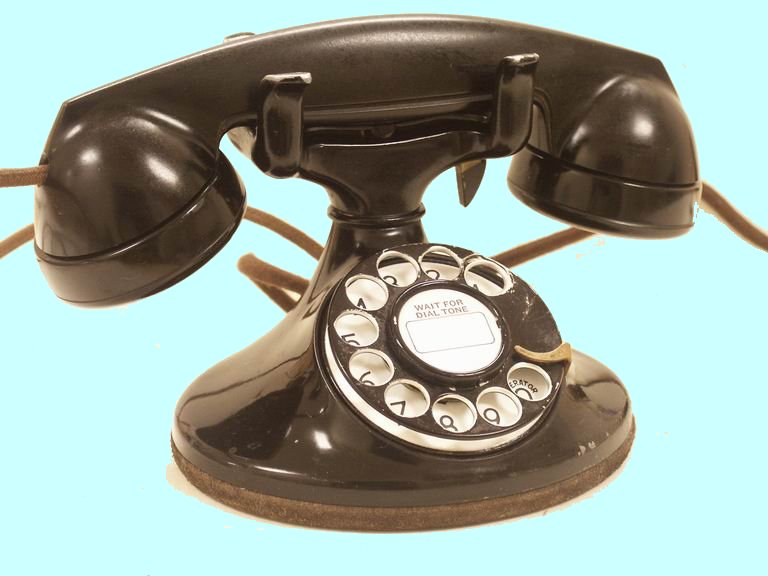 Old-fashioned Western Electric 202 telephone